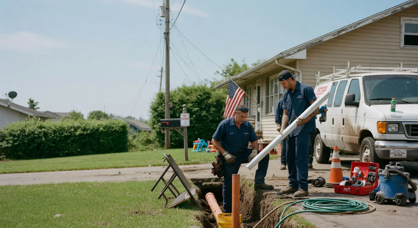 Sewer Line Inspection in Bunker Hill, KS